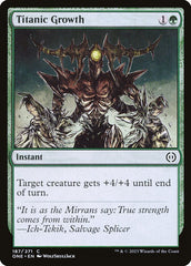 Crescimento Titânico / Titanic Growth - Magic: The Gathering - MoxLand