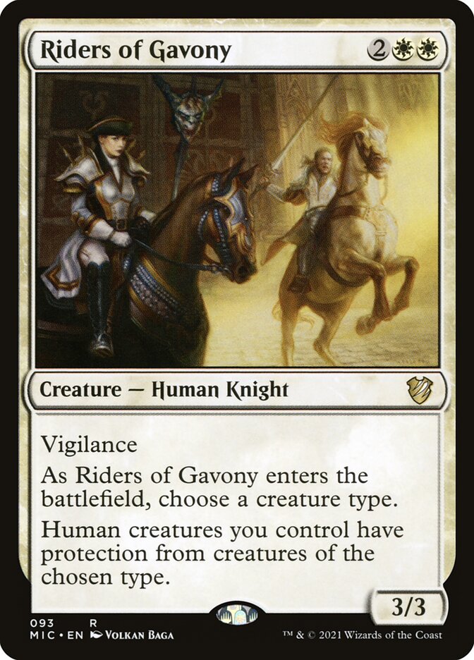 Cavaleiros de Gavony / Riders of Gavony - Magic: The Gathering - MoxLand