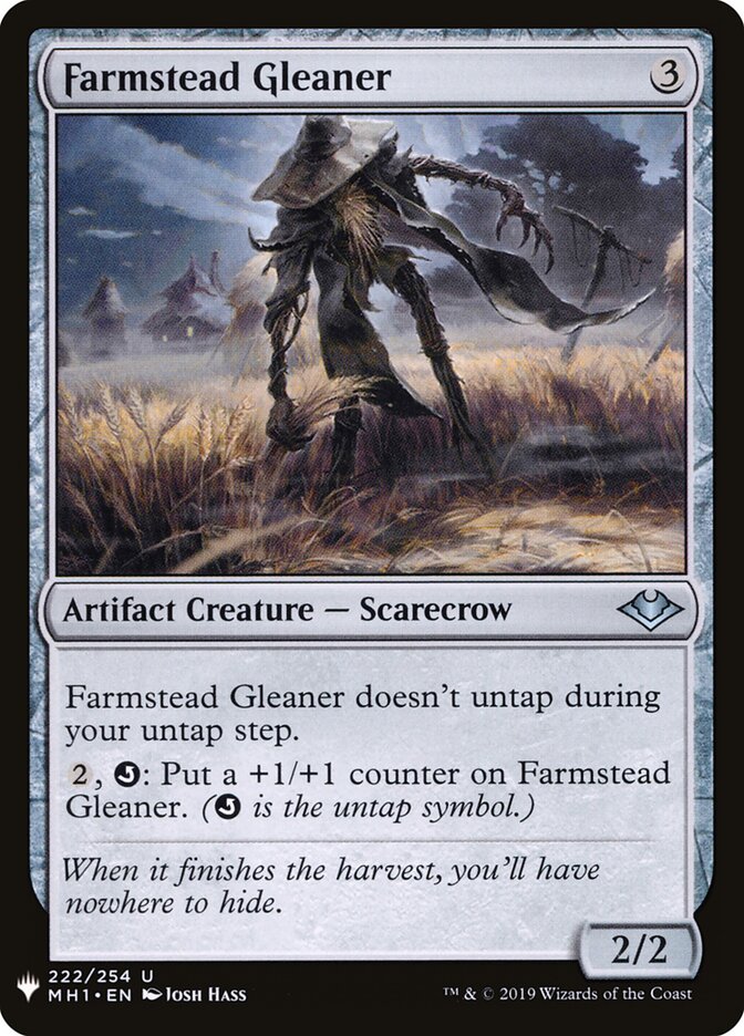 Respigador da Chácara / Farmstead Gleaner - Magic: The Gathering - MoxLand