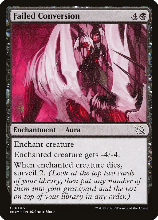 Conversão Fracassada / Failed Conversion - Magic: The Gathering - MoxLand