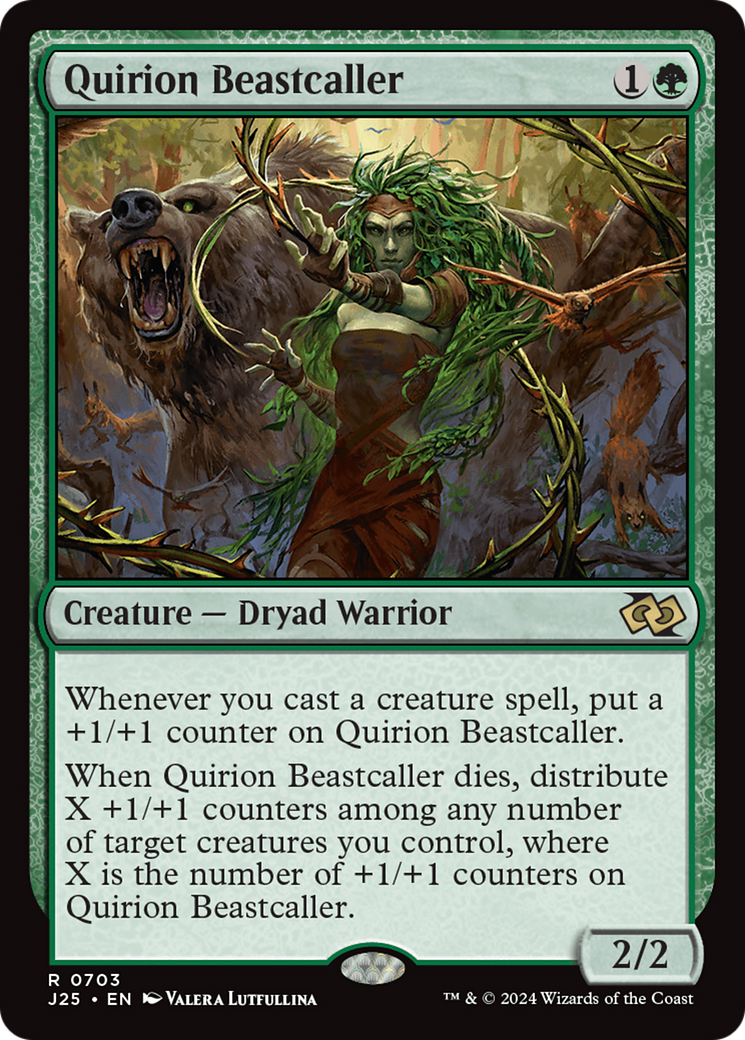 Convocadora de Feras Quirion / Quirion Beastcaller - Magic: The Gathering - MoxLand
