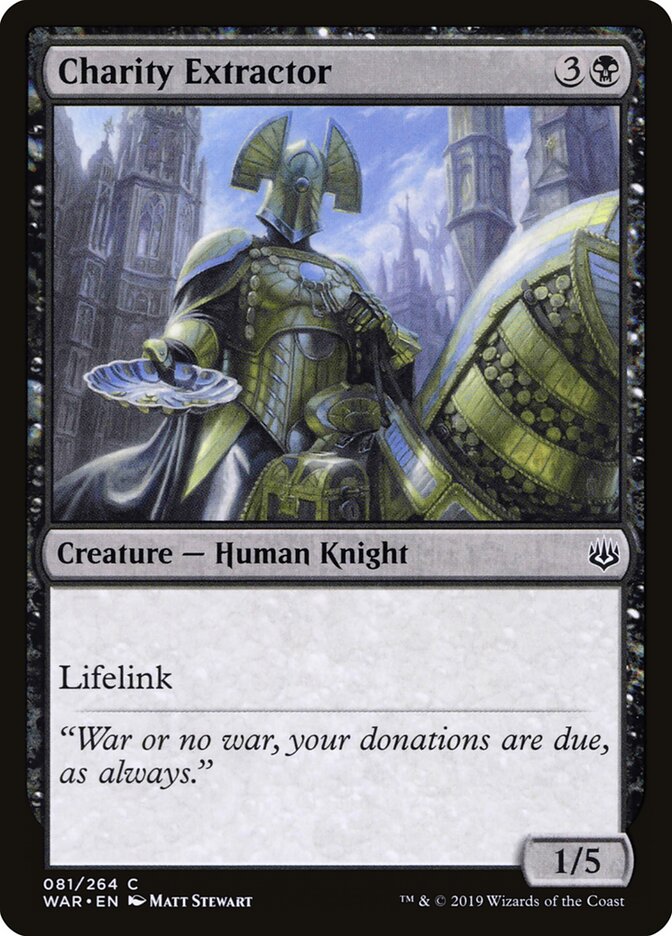 Extrator da Caridade / Charity Extractor - Magic: The Gathering - MoxLand