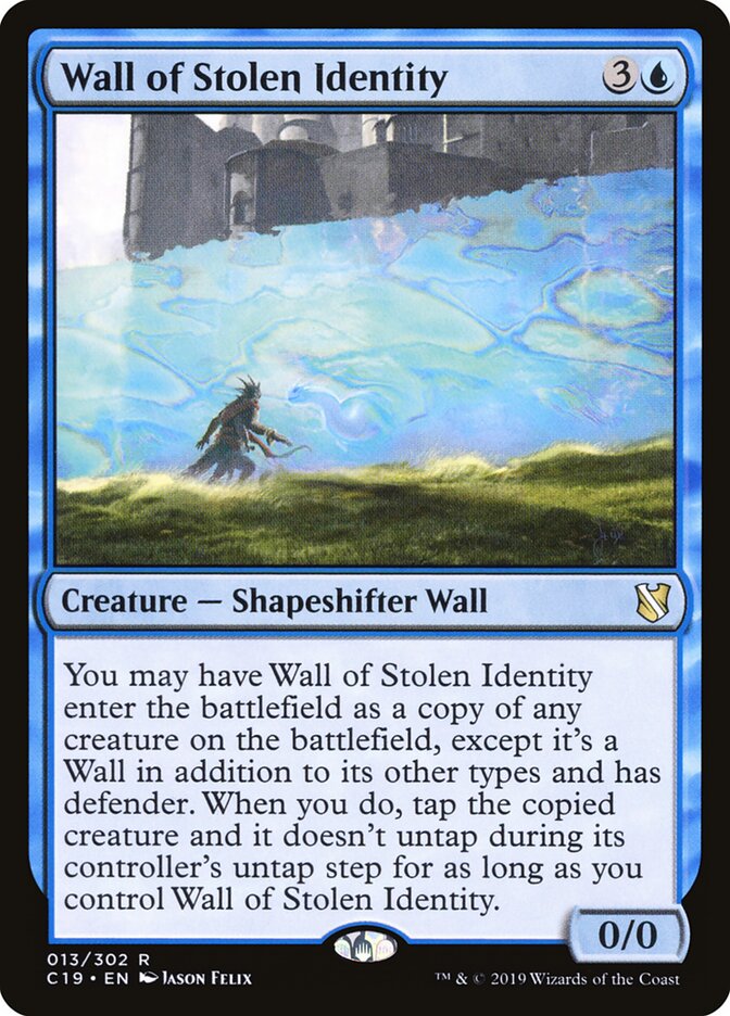 Barreira de Identidade Roubada / Wall of Stolen Identity - Magic: The Gathering - MoxLand