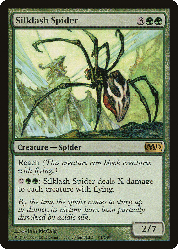 Aranha do Chicote de Seda / Silklash Spider - Magic: The Gathering - MoxLand