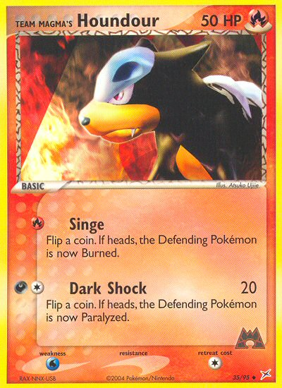 Team Magma's Houndour - MoxLand - MoxLand