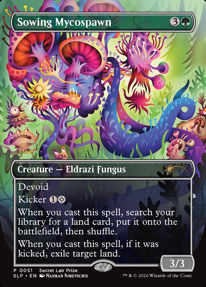 Micoprole Semeadora / Sowing Mycospawn - Magic: The Gathering - MoxLand