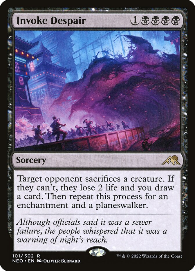 Invocar o Desespero / Invoke Despair - Magic: The Gathering - MoxLand