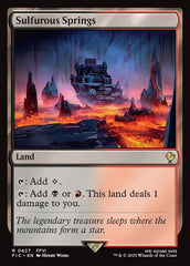 Fontes Sulfurosas / Sulfurous Springs - Magic: The Gathering - MoxLand
