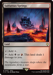 Fontes Sulfurosas / Sulfurous Springs - Magic: The Gathering - MoxLand