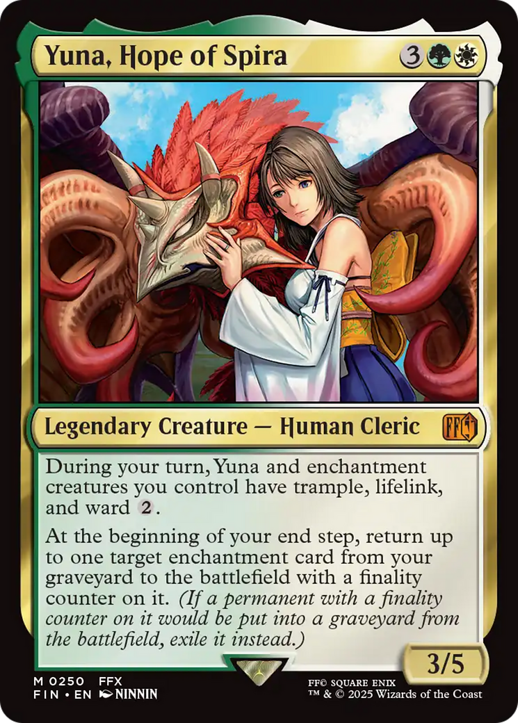 Yuna, Esperança de Spira / Yuna, Hope of Spira - Magic: The Gathering - MoxLand