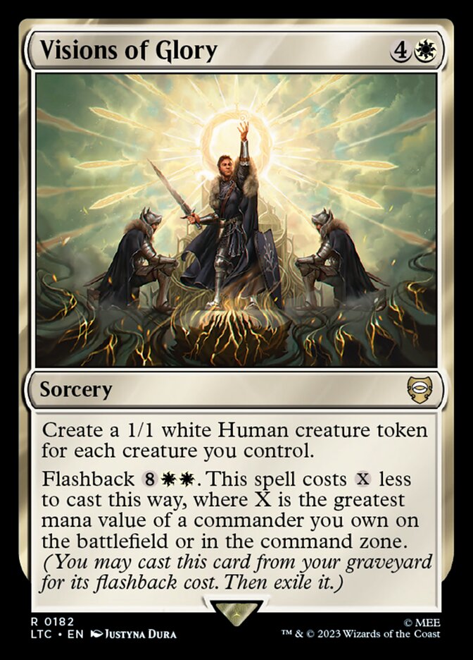 Visões de Glória / Visions of Glory - Magic: The Gathering - MoxLand