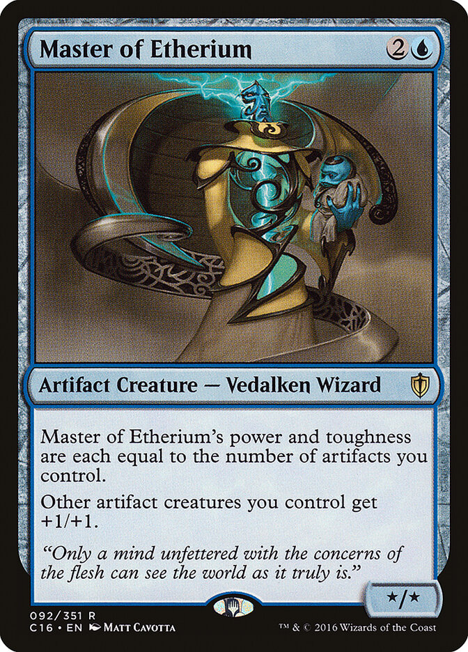Mestre do Etherium / Master of Etherium - Magic: The Gathering - MoxLand