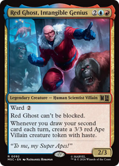 Red Ghost, Intangible Genius - Magic: The Gathering - MoxLand