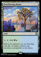 Overflowing Basin - Magic: The Gathering - MoxLand
