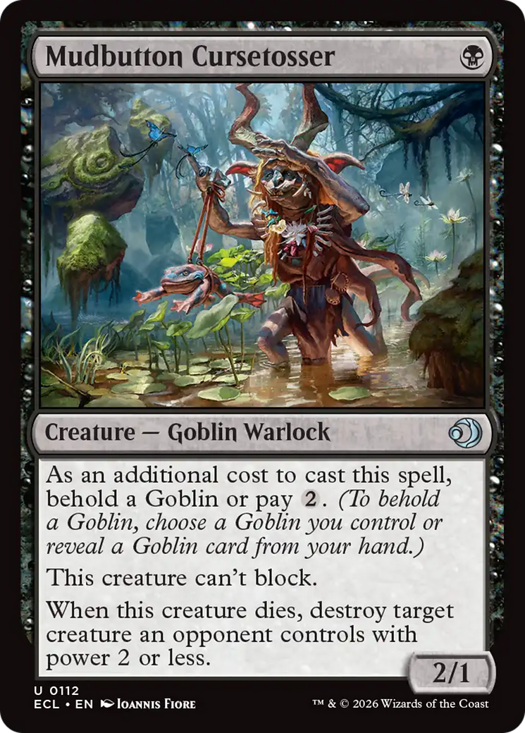 Lança-maldições de Brotolama / Mudbutton Cursetosser - Magic: The Gathering - MoxLand