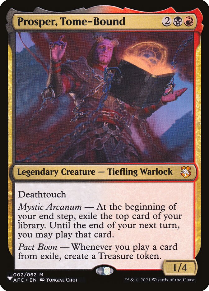 Prosper, Vinculado ao Tomo / Prosper, Tome-Bound - Magic: The Gathering - MoxLand