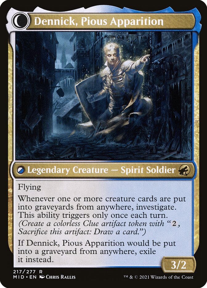 Dennick, Aprendiz Pio / Dennick, Pious Apprentice - Magic: The Gathering - MoxLand