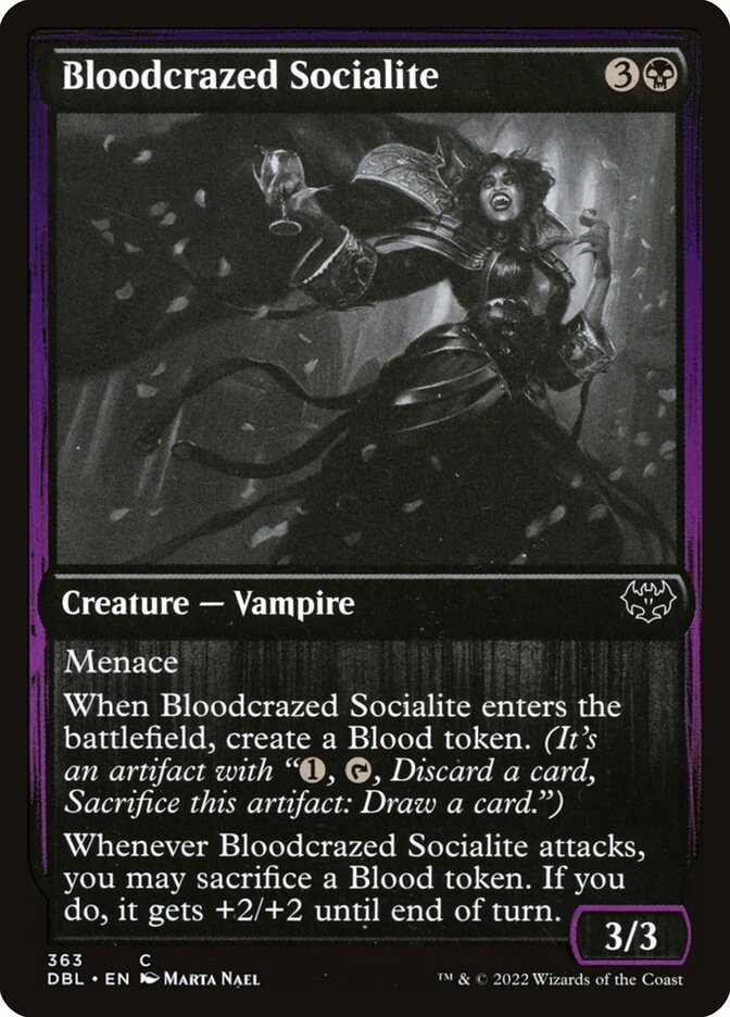 Socialite Sanguimaníaca / Bloodcrazed Socialite - Magic: The Gathering - MoxLand
