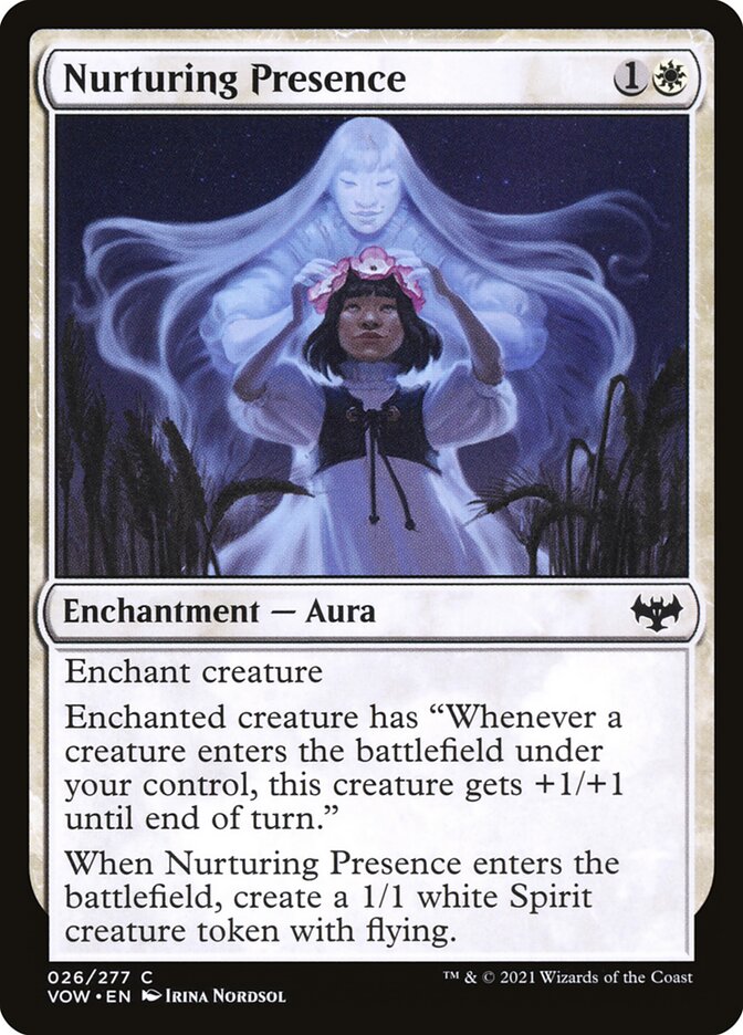 Presença Acalentadora / Nurturing Presence - Magic: The Gathering - MoxLand