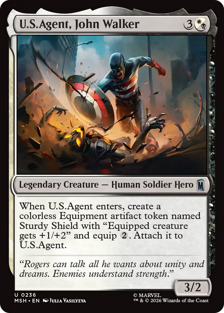 U.S.Agent, John Walker - Magic: The Gathering - MoxLand
