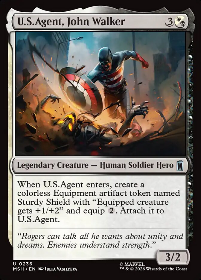 U.S.Agent, John Walker - Magic: The Gathering - MoxLand