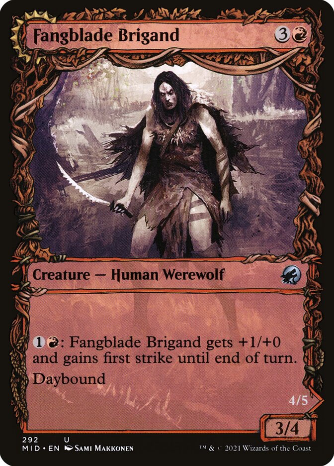 Bandida Presalâmina / Fangblade Brigand - Magic: The Gathering - MoxLand