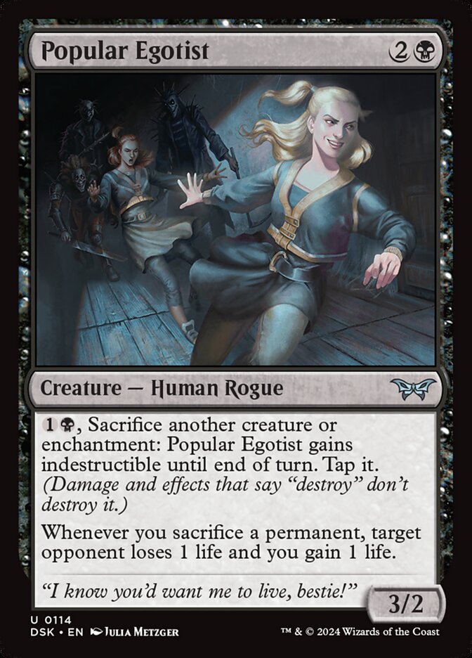 Egotista Popular / Popular Egotist - Magic: The Gathering - MoxLand