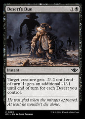 Quota do Deserto / Desert's Due - Magic: The Gathering - MoxLand