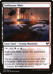 Pântano Sulfuroso / Sulfurous Mire - Magic: The Gathering - MoxLand