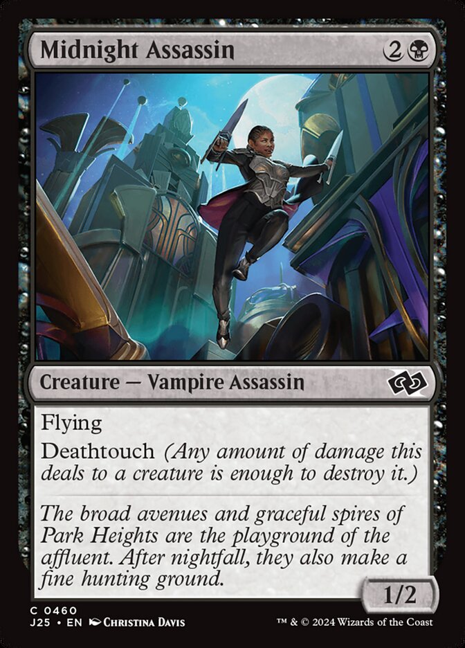 Assassina da Meia-noite / Midnight Assassin - Magic: The Gathering - MoxLand
