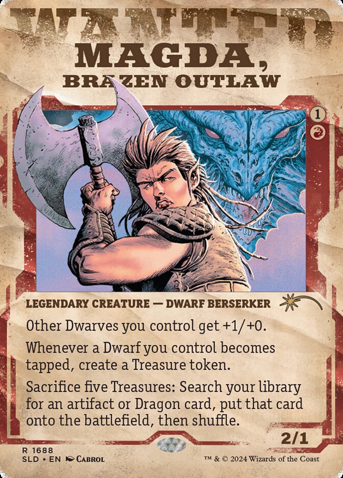 Magda, Criminosa Intrépida / Magda, Brazen Outlaw - Magic: The Gathering - MoxLand