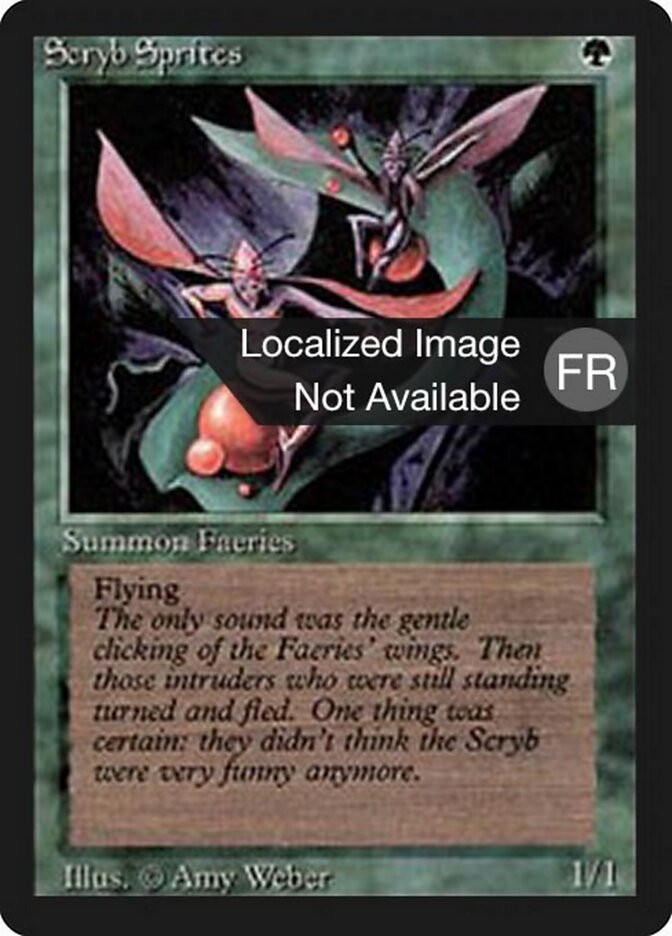 Sílfides da Scryb / Scryb Sprites - Magic: The Gathering - MoxLand