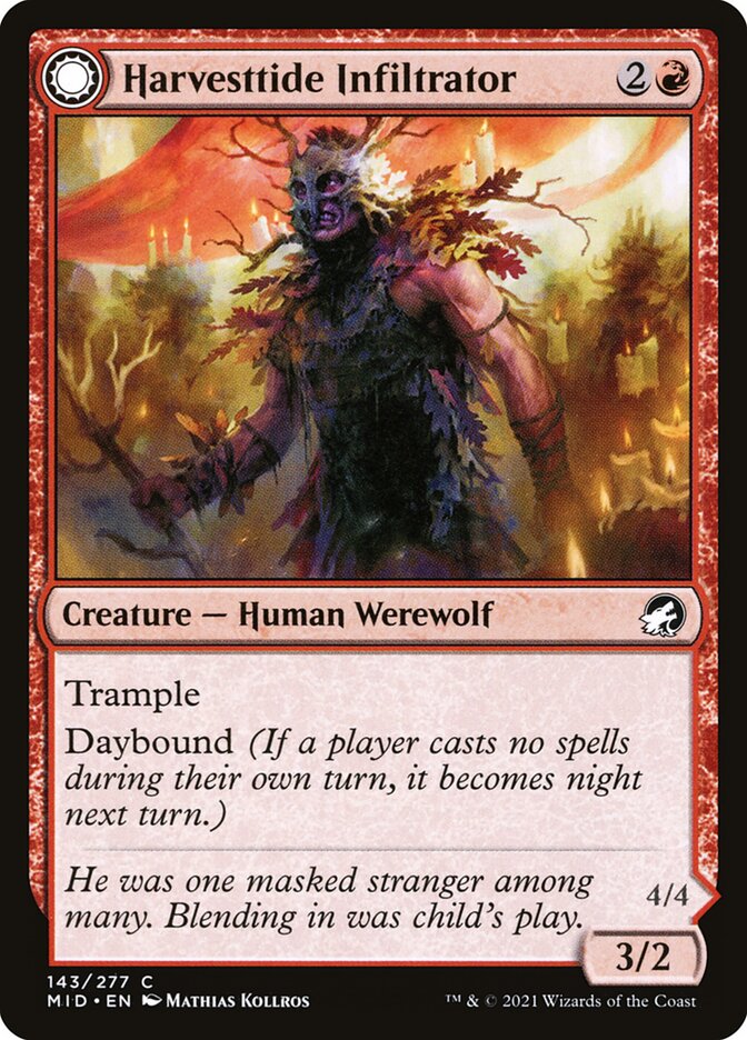 Infiltrador do Festival da Colheita / Harvesttide Infiltrator - Magic: The Gathering - MoxLand