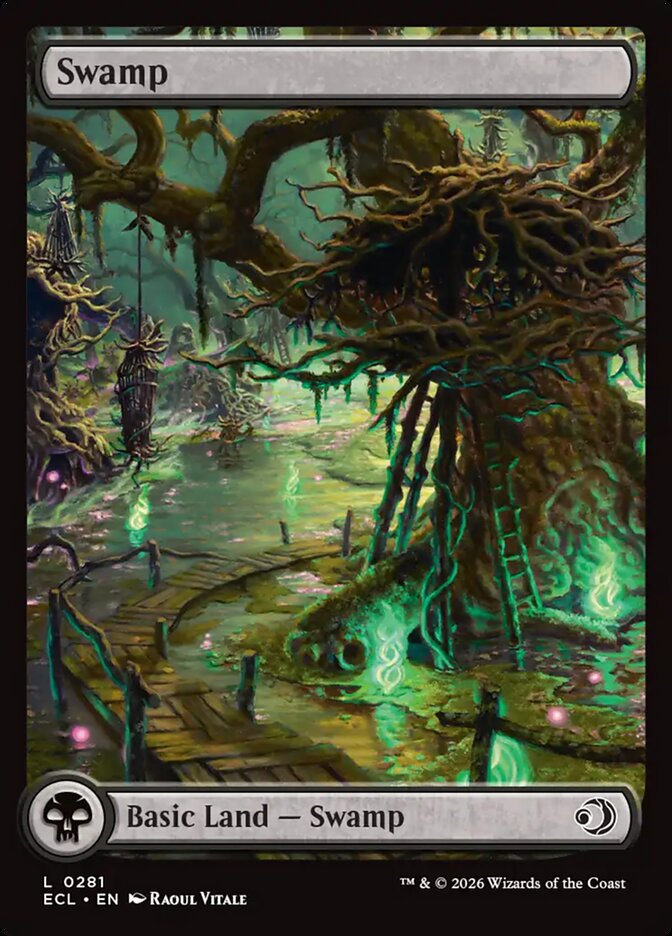 Pantano / Swamp - Magic: The Gathering - MoxLand