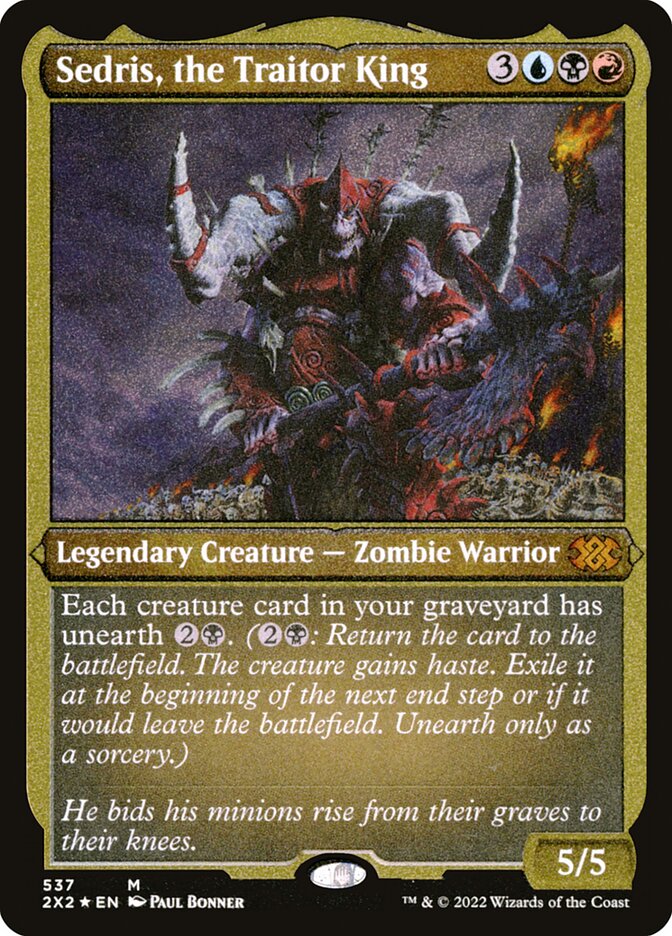 Sedris, o Rei Traidor / Sedris, the Traitor King - Magic: The Gathering - MoxLand