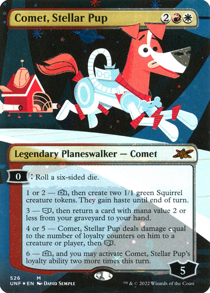 Comet, Stellar Pup - Magic: The Gathering - MoxLand