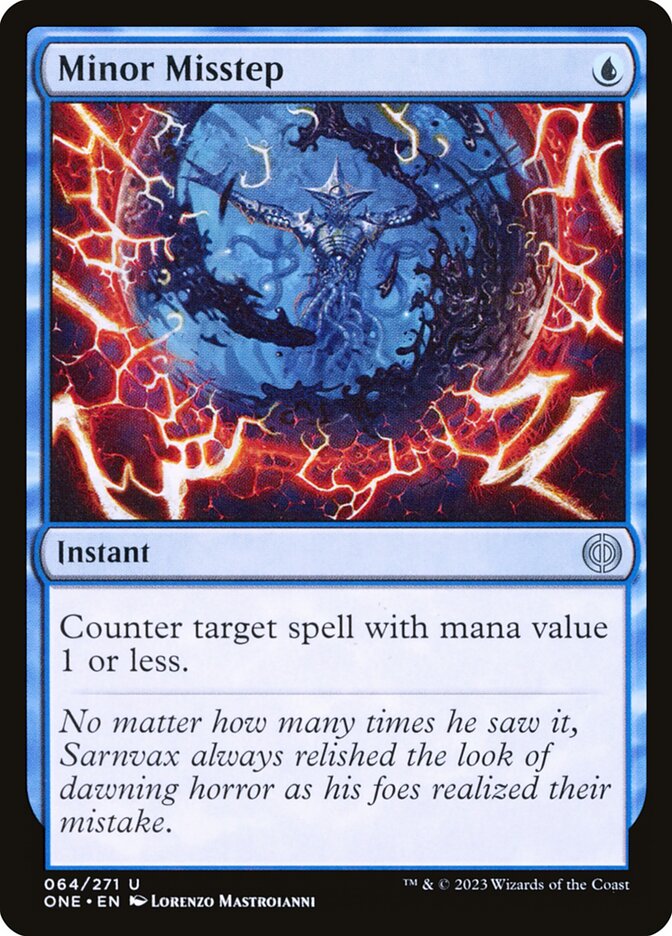 Pequeno Passo em Falso / Minor Misstep - Magic: The Gathering - MoxLand