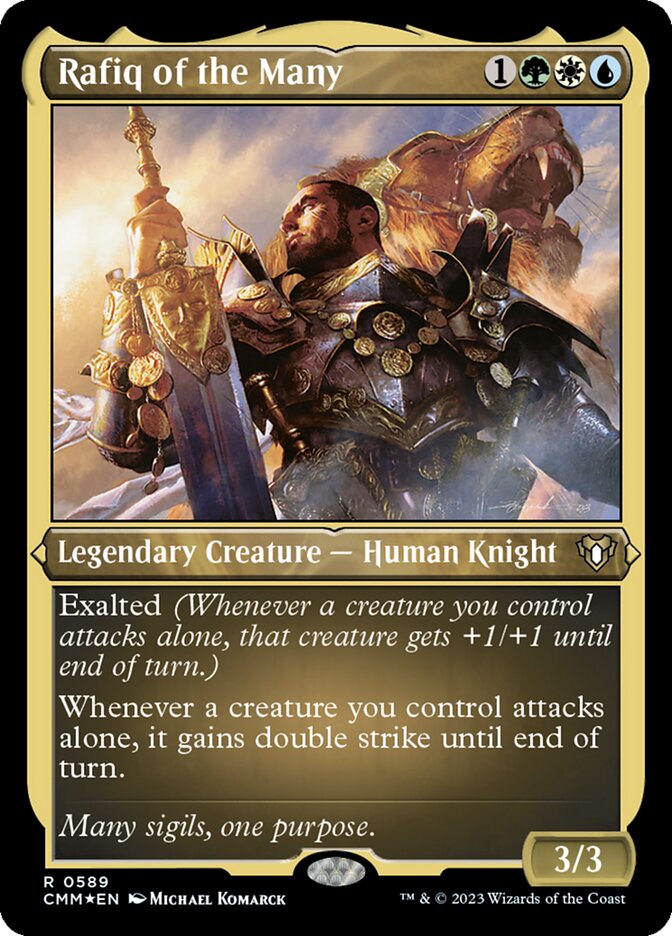 Rafiq dos Muitos / Rafiq of the Many - Magic: The Gathering - MoxLand