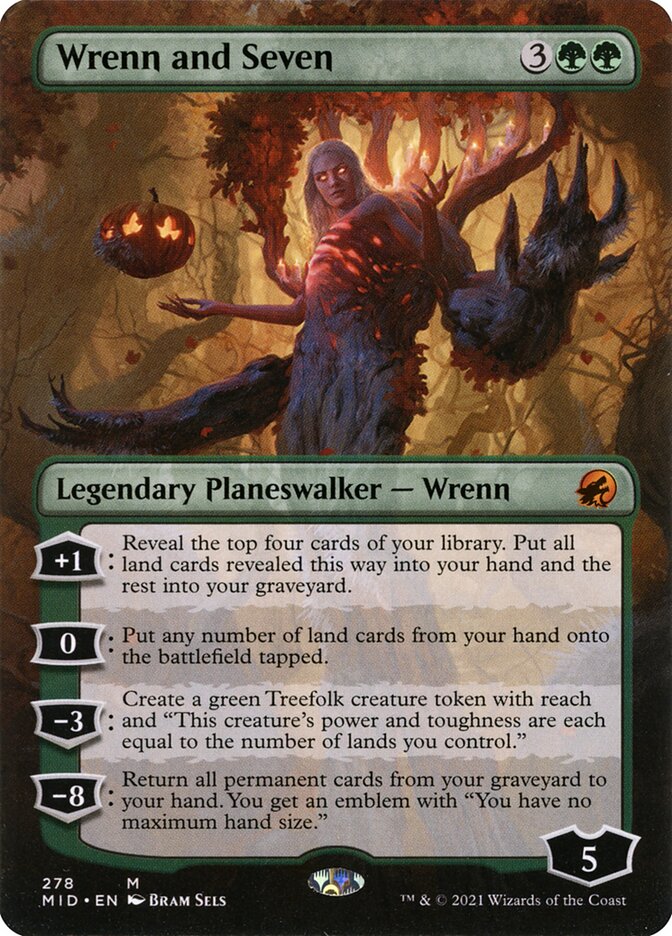 Wrenn e Sete / Wrenn and Seven - Magic: The Gathering - MoxLand