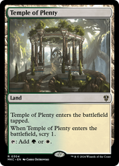 Templo da Fartura / Temple of Plenty - Magic: The Gathering - MoxLand