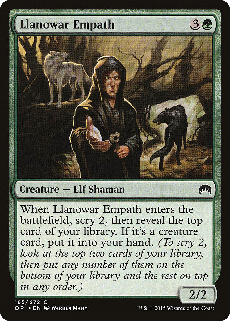 Telepata de Llanowar / Llanowar Empath