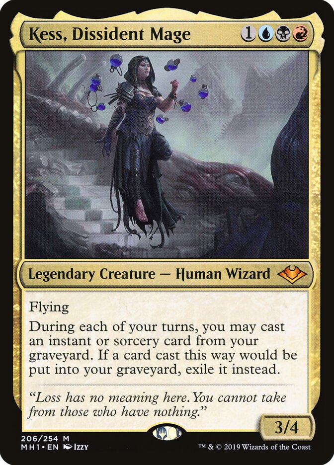 Kess, Maga Dissidente / Kess, Dissident Mage - Magic: The Gathering - MoxLand