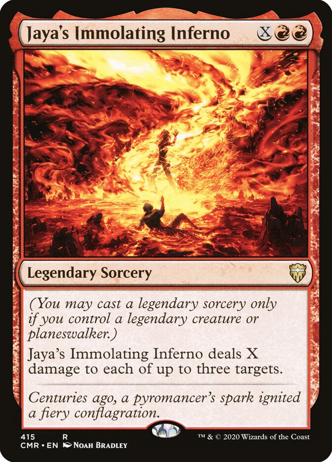 Inferno Imolante de Jaya / Jaya's Immolating Inferno - Magic: The Gathering - MoxLand