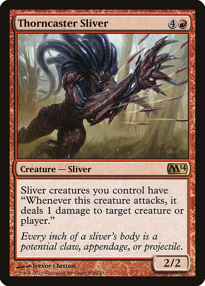 Fractius Lança-espinhos / Thorncaster Sliver - Magic: The Gathering - MoxLand