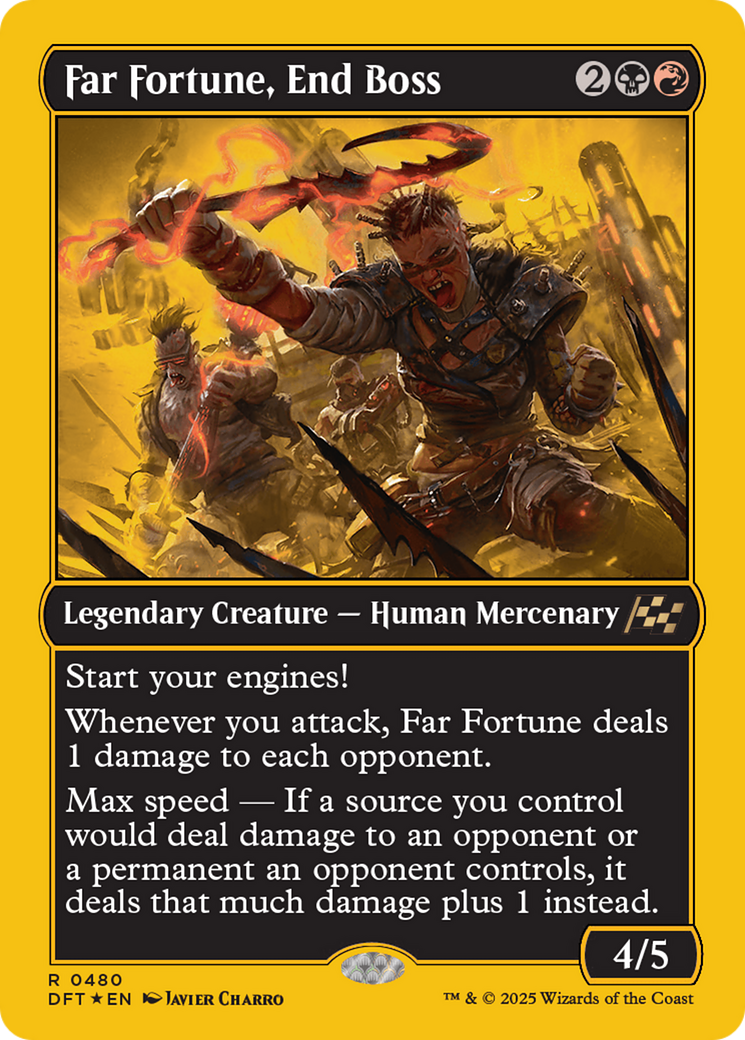 Desfortuna, Chefe Apocalíptica / Far Fortune, End Boss - Magic: The Gathering - MoxLand