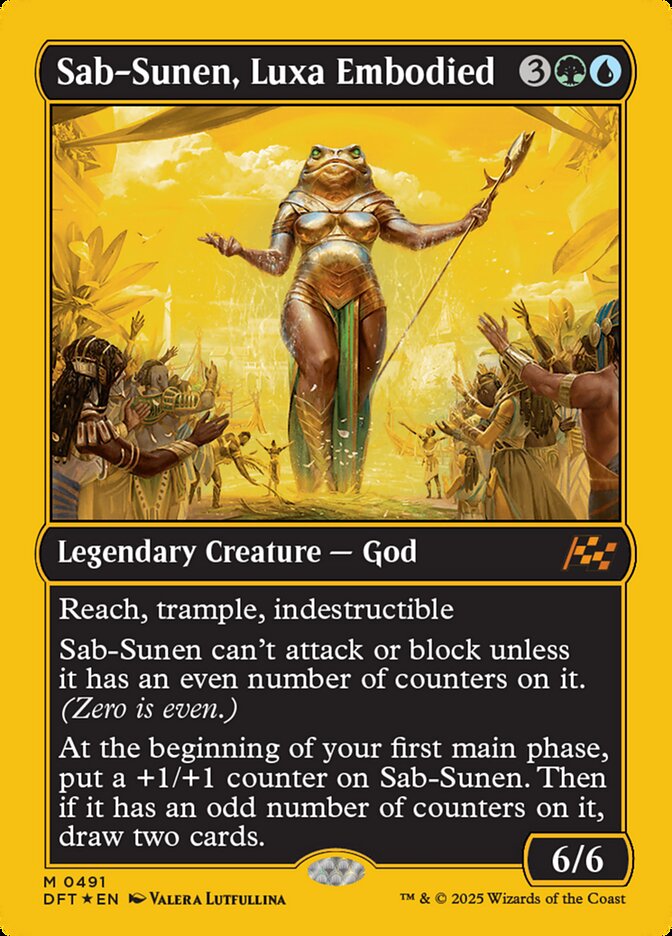 Sab-Sunen, Encarnação de Luxa / Sab-Sunen, Luxa Embodied - Magic: The Gathering - MoxLand