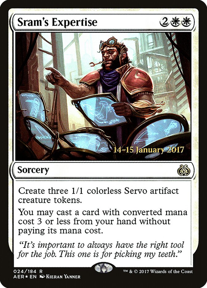 Especialidade de Sram / Sram's Expertise - Magic: The Gathering - MoxLand