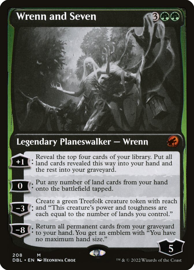 Wrenn e Sete / Wrenn and Seven - Magic: The Gathering - MoxLand