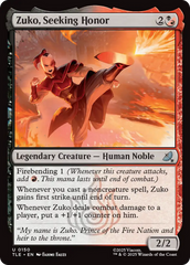 Zuko, Em Busca de Honra / Zuko, Seeking Honor - Magic: The Gathering - MoxLand