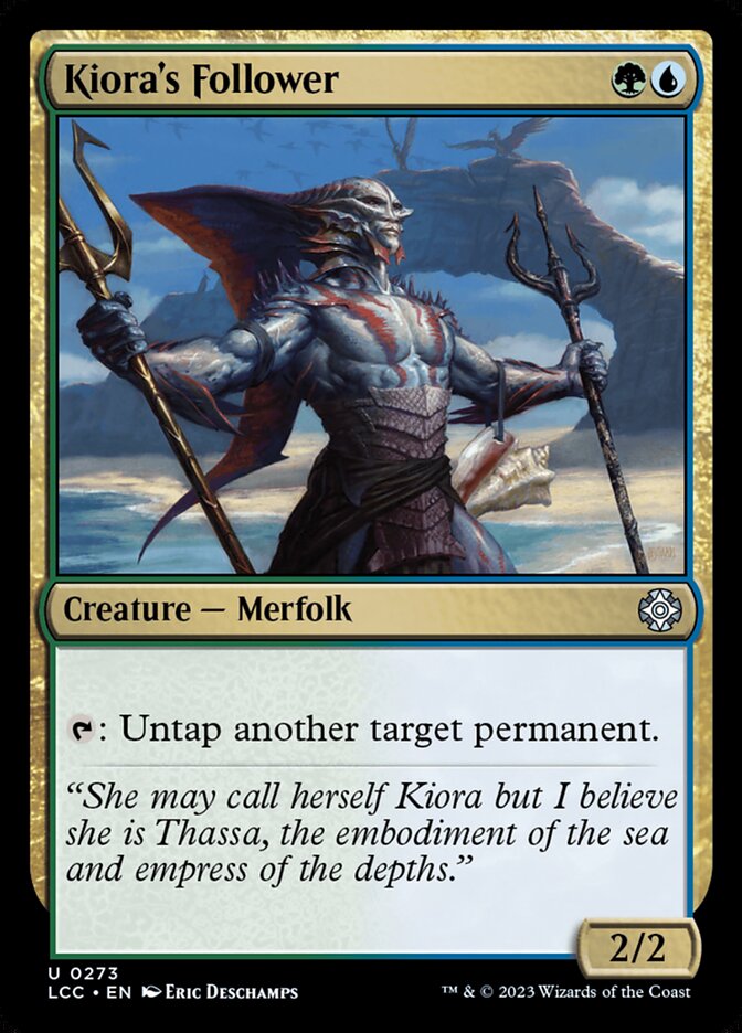 Seguidor de Kiora / Kiora's Follower - Magic: The Gathering - MoxLand